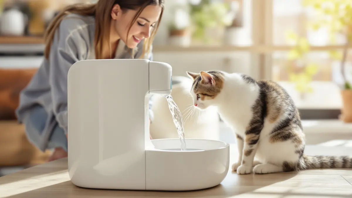 Vul je het waterbakje van je kat? Daarom kan een drinkfontein echt helpen bij een betere hydratatie.