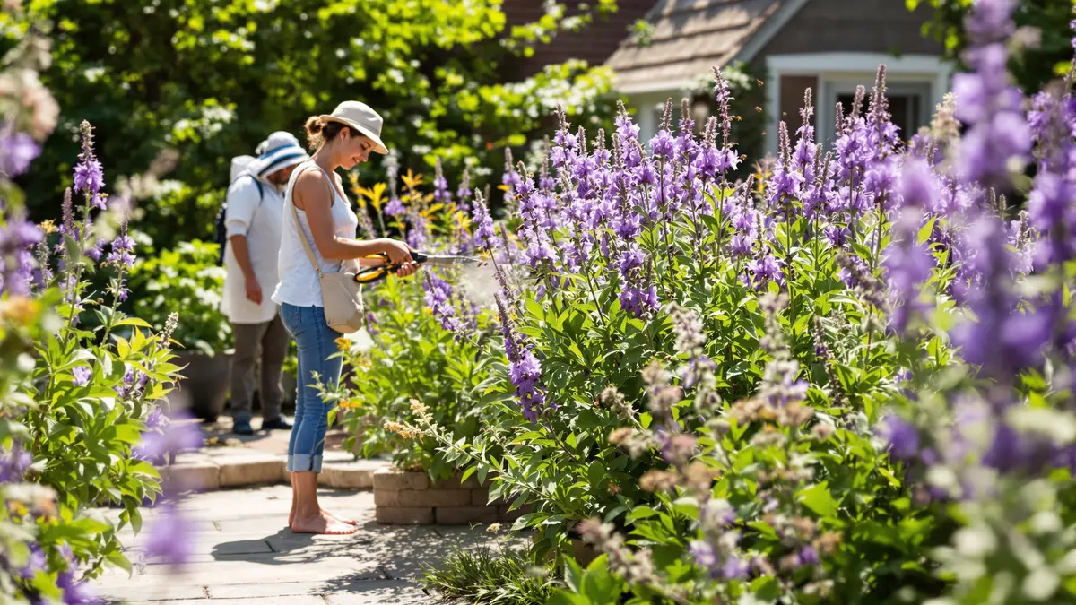 Geen lavendel, geen rozemarijn: deze vaste plant trekt tien keer meer bijen aan en verspreidt de hele zomer een heerlijke geur in je tuin.
