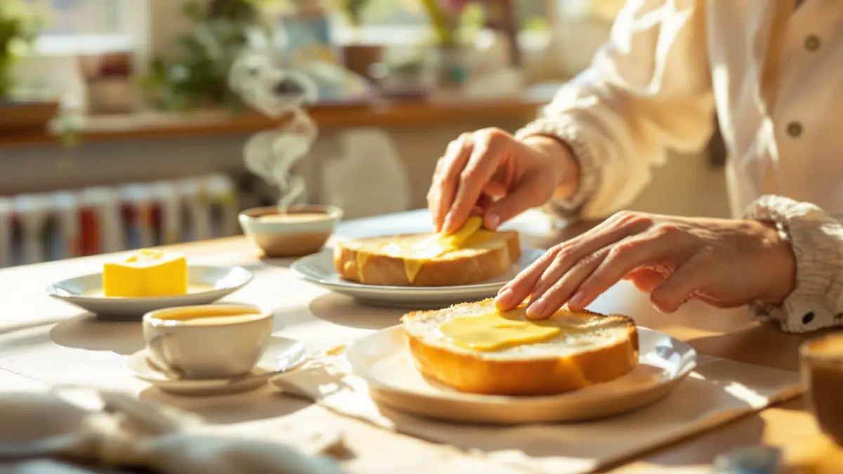 Geen light margarine meer: boter, hoewel vet, brengt veel meer smaak en genot in uw gerechten.