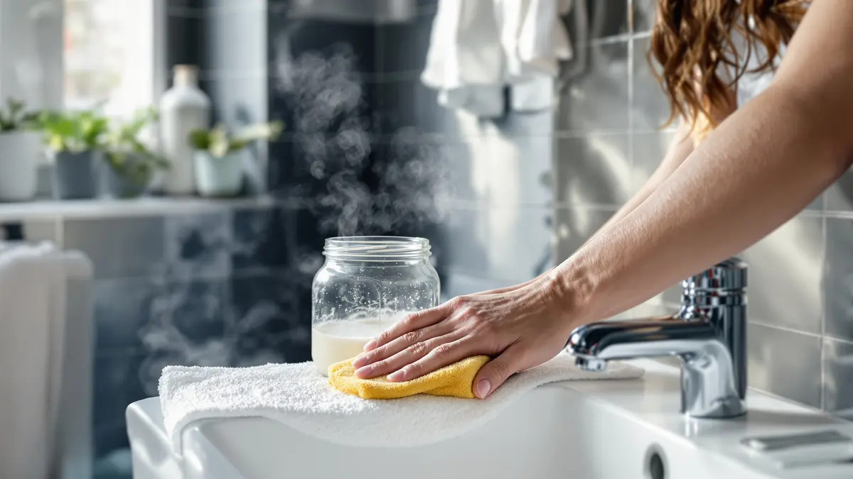 Mijn badkamer zat vol kalkaanslag: deze zelfgemaakte gel met 3 ingrediënten verraste mij door zijn effectiviteit voor minder dan €0,50.