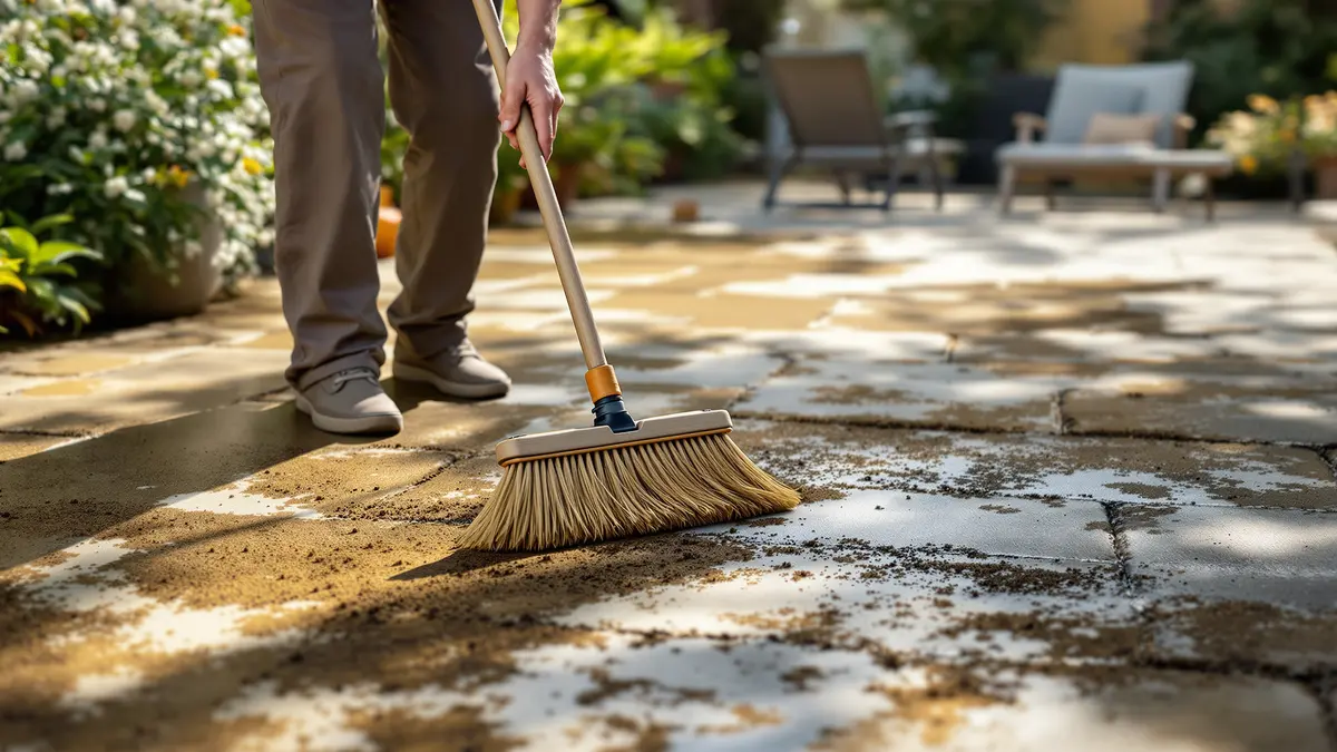 Verwijder mos van uw terras in 5 minuten met dit keukenzout van slechts €1,40 en geef uw buitenruimte een make-over.