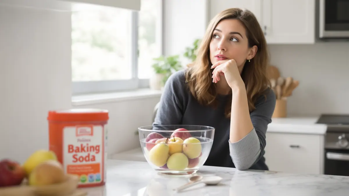 Ik dacht dat water genoeg was om mijn fruit te wassen: ik ontdekte een eenvoudige methode die echt pesticiden verwijdert en mij bij elke maaltijd geruststelt.