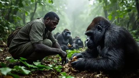 Gorilla’s in het wild: onderzoekers bevestigen verrassende smaakcultuur in het Congolese oerwoud